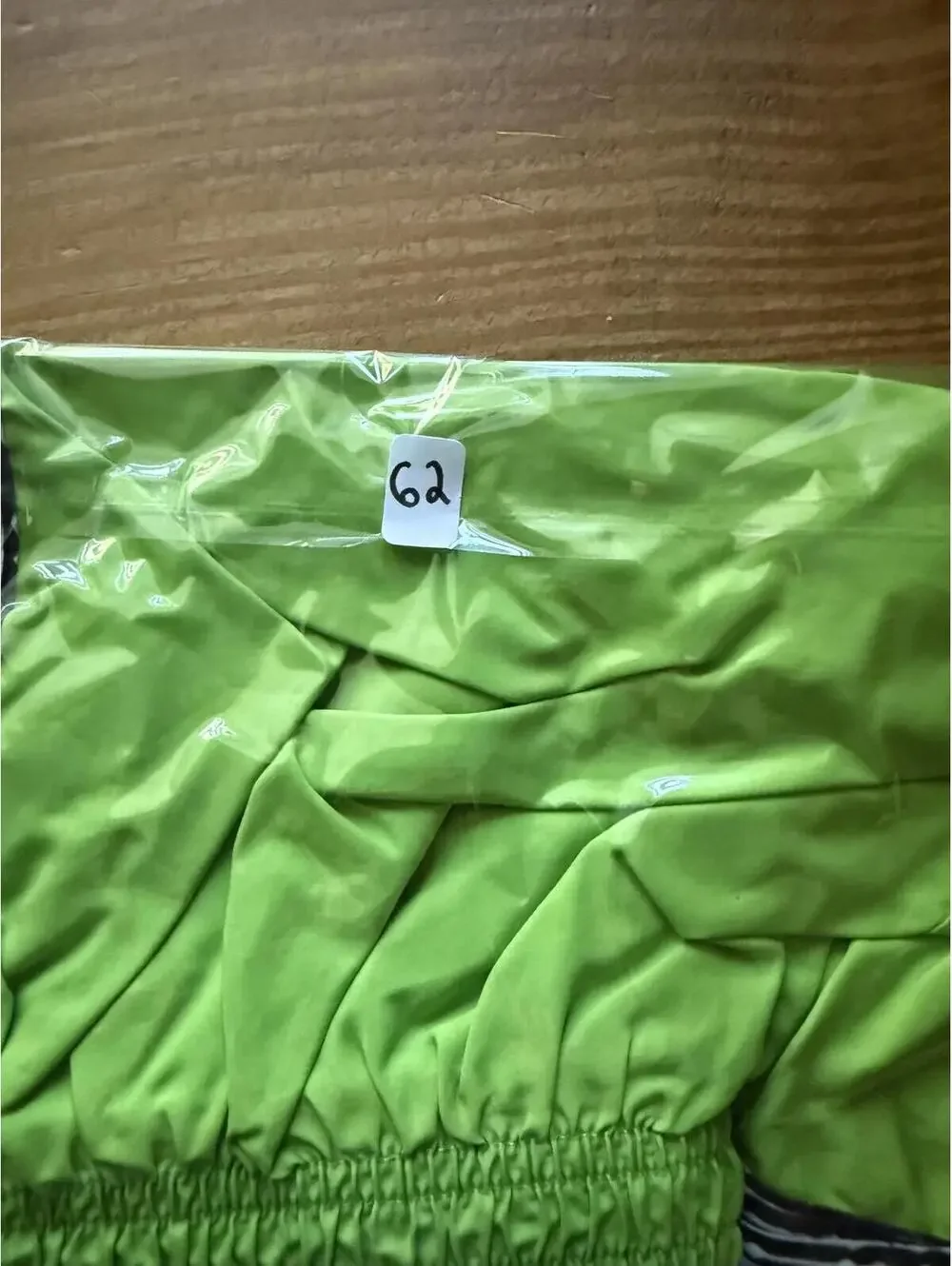 Nike Dri-FIT Neon Green Running Shorts with Black Trim